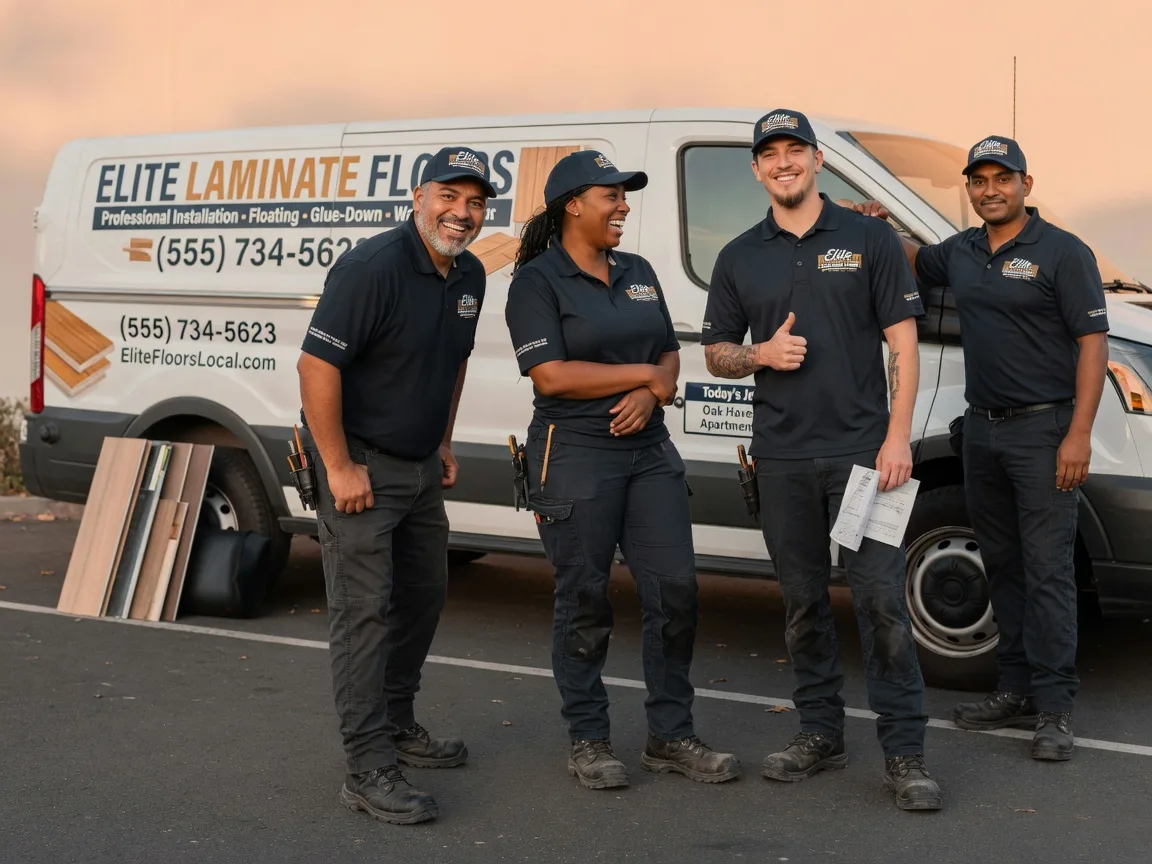 Laminate flooring installation company in Fort Cobb, OK